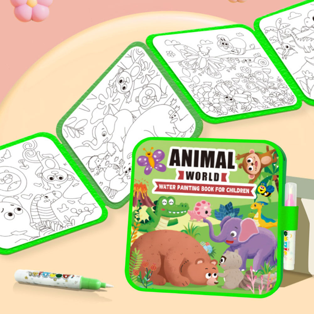 Reusable Water Magic Coloring Book - Libri da colorare per bambini Magics