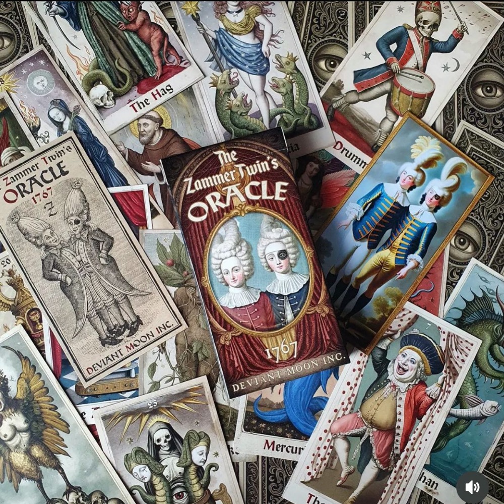 Tarot Deck With Guidebook - 6*12 cm The Zammer Twins 1a