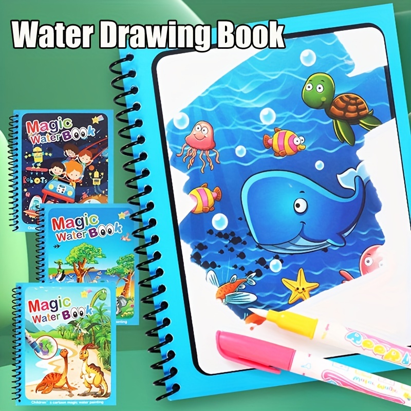 Libro magico Disegno ad acqua  - Reusable Water Magic Coloring Book recensione e prezzo