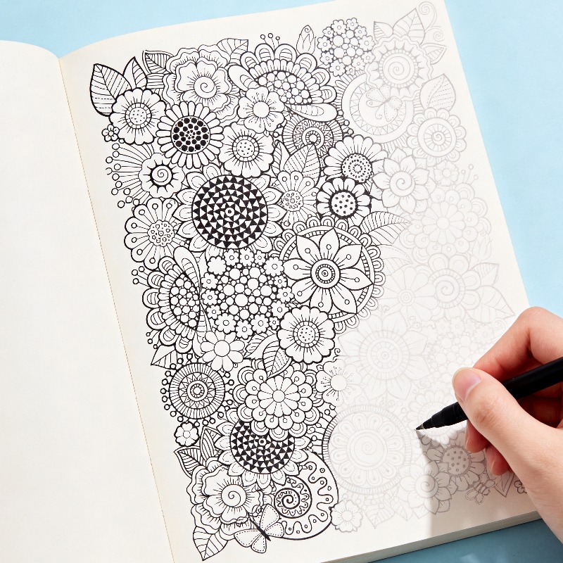Libro Antistress per Adulti co - Adult Coloring Book Stress Relief recensione e prezzo