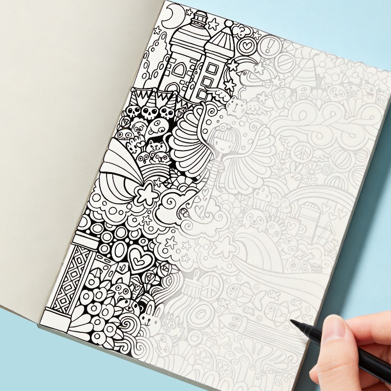 Libro Antistress per Adulti co - Adult Coloring Book Stress Relief recensione e prezzo