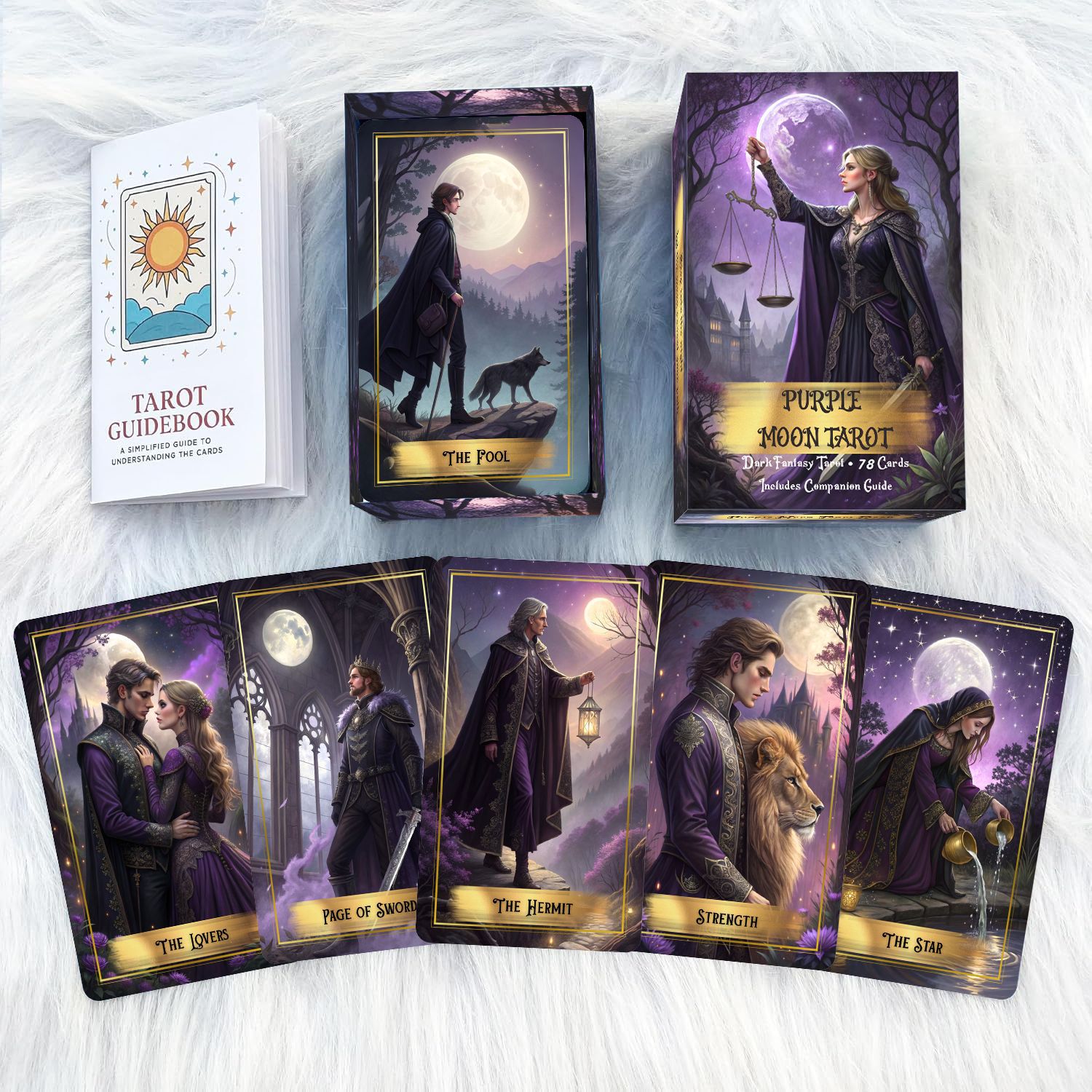 Mazzo di carte dei Tarocchi Pu - Tarot Deck With Guidebook recensione e prezzo