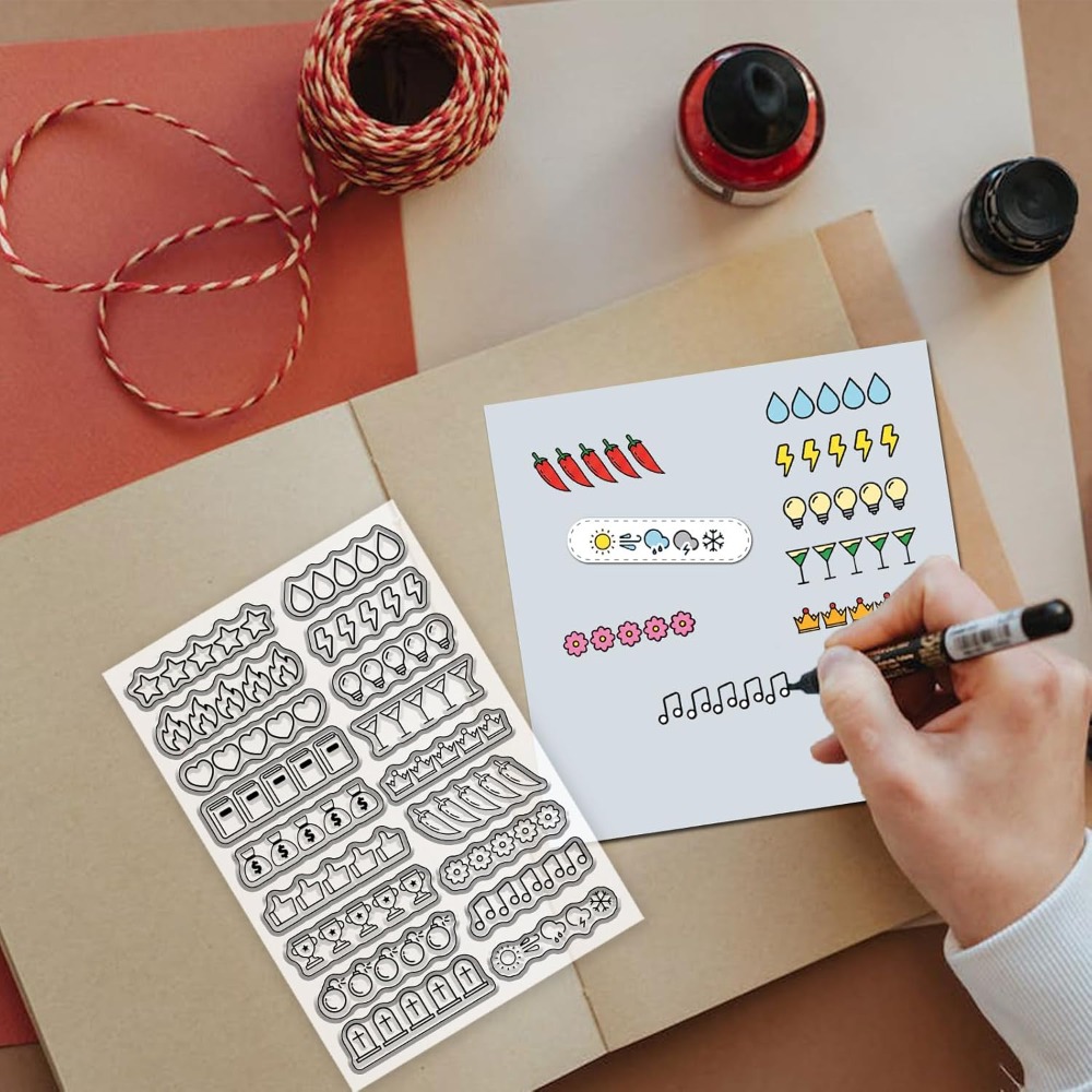 Timbri Trasparenti con Stelle  - Blank Sheet Music Notebook recensione e prezzo