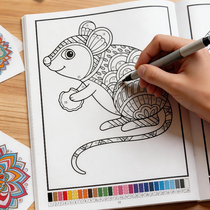 Libro da colorare per adulti c - Adult Coloring Book Stress Relief recensione e prezzo