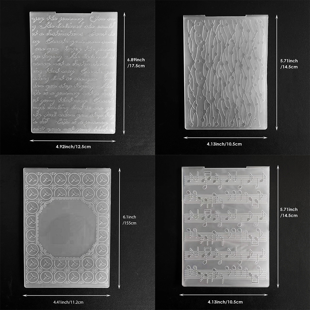 Cartelle per embossing 2D/nota - Blank Sheet Music Notebook recensione e prezzo