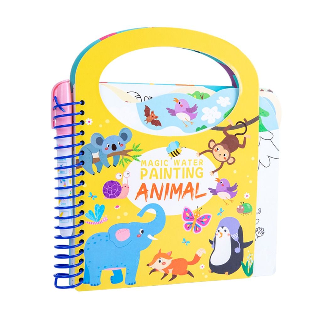 Libro da disegno ad acqua riut - Reusable Water Magic Coloring Book recensione e prezzo